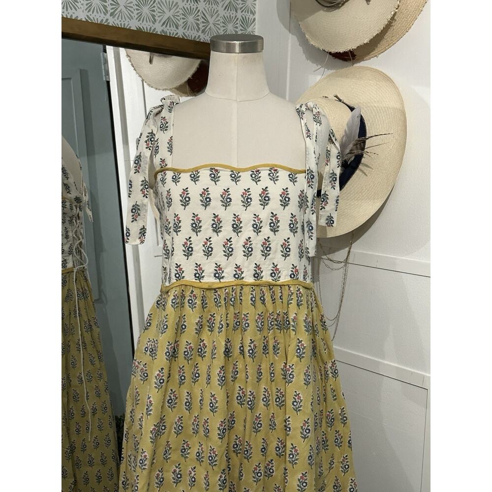 Daydress Lotta Maxi Dress Yellow Sunflower Size Large - Picture 4 of 13